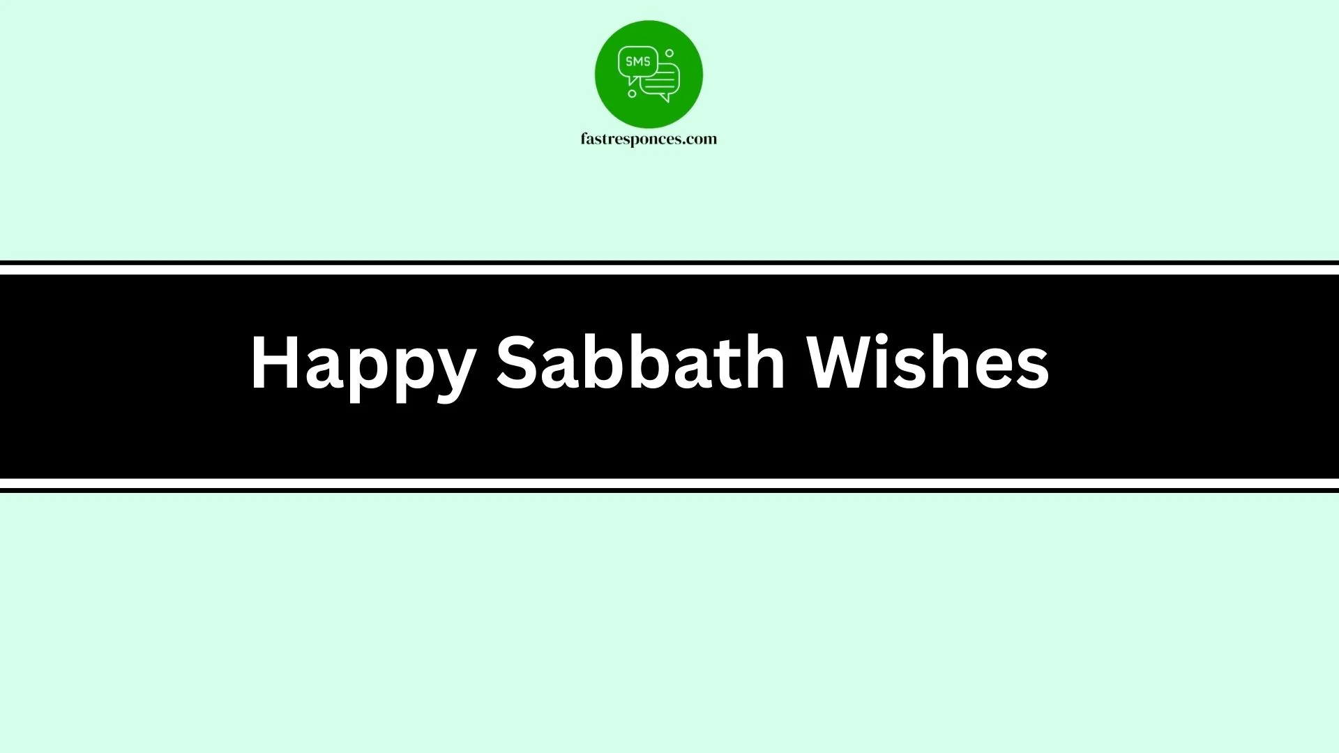 Happy Sabbath Wishes