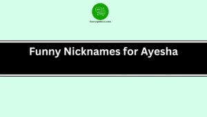 Funny Nicknames for Ayesha